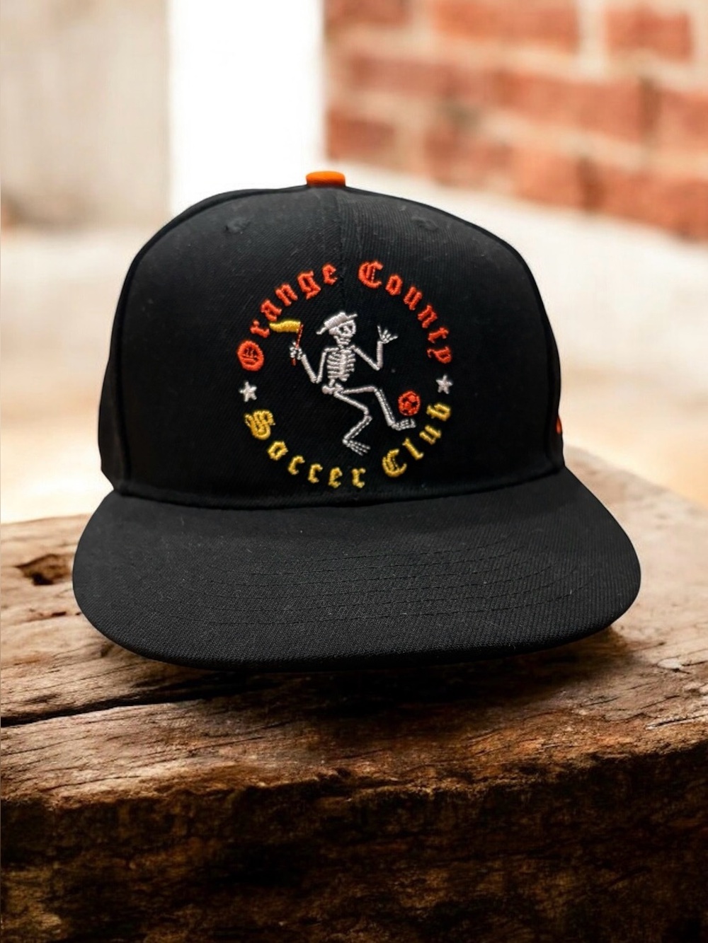Social Distortion Skelly Flat Brim Hat